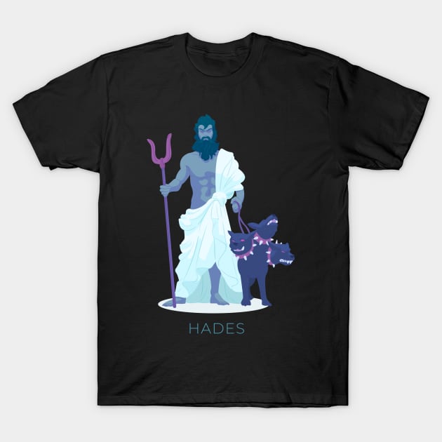 Hades Greek Mythology T-Shirt by MimicGaming